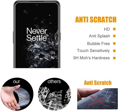 Tempered Glass Screen Protector forOneplus 10T 5G in Saudi Arabia