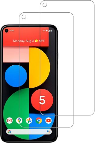 Tempered Glass Film For Google Pixel 5 Screen Protector 2-Pack in Saudi Arabia
