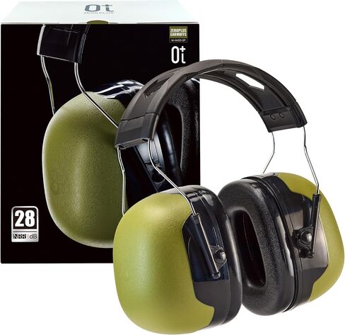 ZEROPLUS AM20 Hearing Protection Earmuffs, NRR 28dB, SNR 35dB for Adults in Saudi Arabia