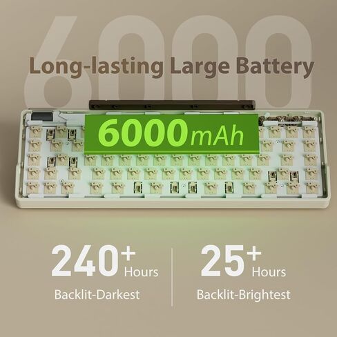 RK ROYAL KLUDGE M70 Wireless Mechanical Keyboard with Display/Macro Keys in Saudi Arabia