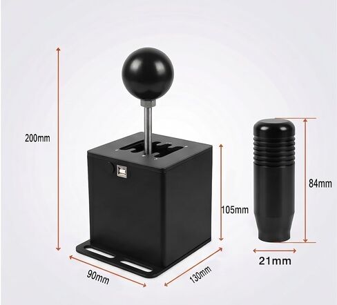 7+R H-Pattern PC Gear Shifter for PC in Saudi Arabia