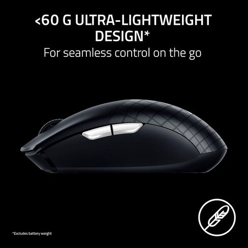 Razer Orochi V2 Mobile Wireless Gaming Mouse: Ultra Lightweight - 2 Wireless Modes - Up to 950 Hrs Battery Life - Mechanical Mouse Switches - 5G Advanced 18K DPI Optical Sensor - Roblox Edition in Saudi Arabia