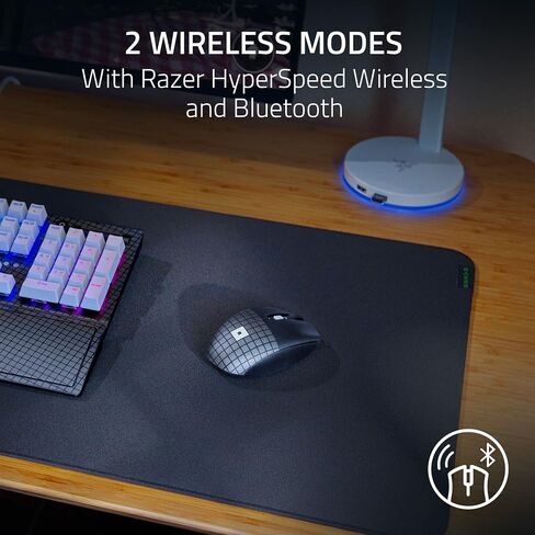 Razer Orochi V2 Mobile Wireless Gaming Mouse: Ultra Lightweight - 2 Wireless Modes - Up to 950 Hrs Battery Life - Mechanical Mouse Switches - 5G Advanced 18K DPI Optical Sensor - Roblox Edition in Saudi Arabia