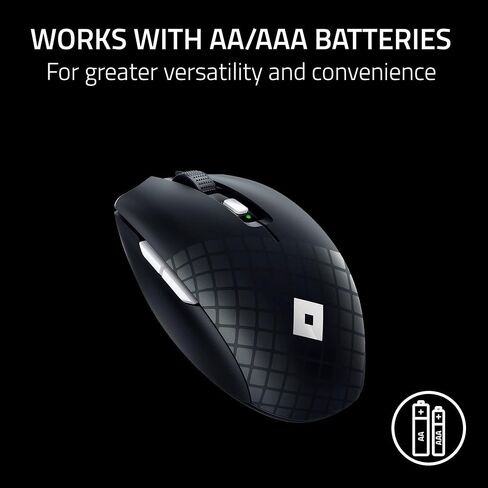 Razer Orochi V2 Mobile Wireless Gaming Mouse: Ultra Lightweight - 2 Wireless Modes - Up to 950 Hrs Battery Life - Mechanical Mouse Switches - 5G Advanced 18K DPI Optical Sensor - Roblox Edition in Saudi Arabia