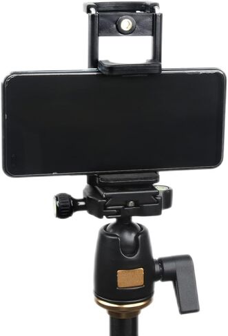 Foto&Tech Universal Smartphone and Tablet Tripod Adapter Compatible with Android and iOS, Anti-Slip Clamp Back-to-Back Holder Adapter with 1/4-20 Standard Screw for Smartphones and Tablets in Saudi Arabia