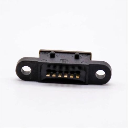 USB Connector 6Pin SMT Type C Female Socket with Seal Ring & Mounting Holes in Saudi Arabia