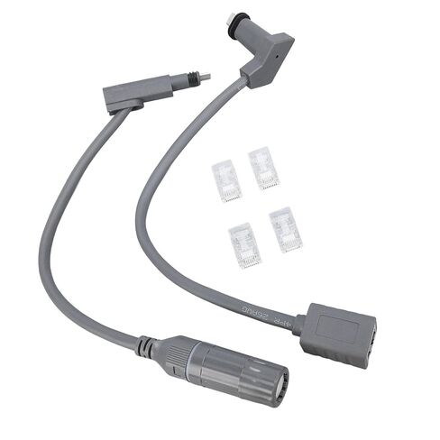 Schimer SPX Adapter Plug to RJ45 Waterproof Extension Cable 2 Pieces for Gen 2 Parabolic Antenna and Router 1200 Mbps in Saudi Arabia