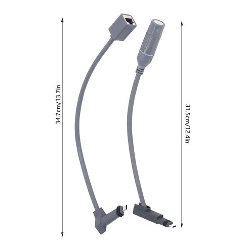 Schimer SPX Adapter Plug to RJ45 Waterproof Extension Cable 2 Pieces for Gen 2 Parabolic Antenna and Router 1200 Mbps in Saudi Arabia