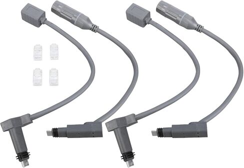 Schimer SPX Plug to RJ45 High Speed 1200Mbps Adapter Cable for Use in Saudi Arabia