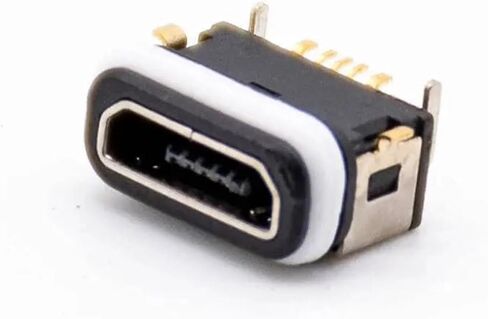 USB Micro 5Pin Female SMT/DIP b Type Connector with Ring in Saudi Arabia