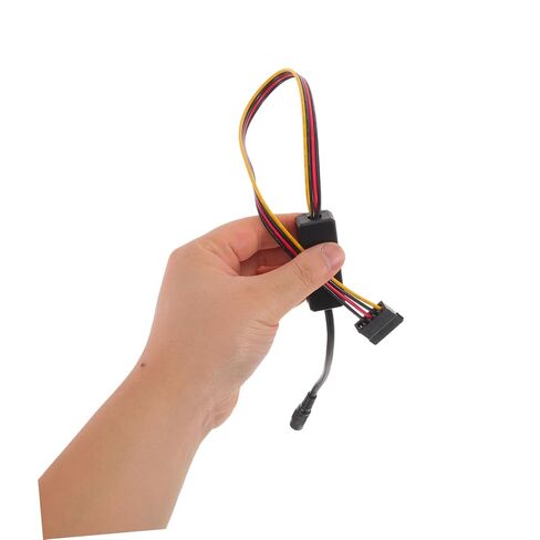 TOYANDONA Dc Female to Female Power Extension Adapter with Regulator Black in Saudi Arabia