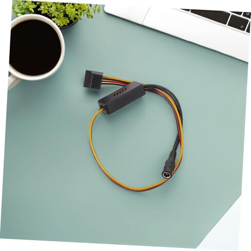 TOYANDONA Dc Female to Female Power Extension Adapter with Regulator Black in Saudi Arabia
