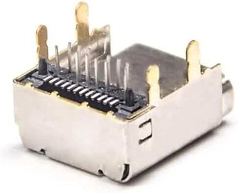 USB Type C Right Angle 24 Pin Connector Through Hole in Saudi Arabia