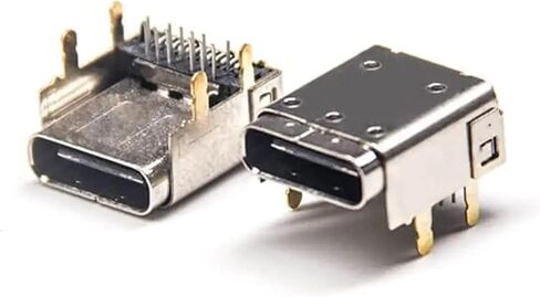 USB Type C Right Angle 24 Pin Connector Through Hole in Saudi Arabia