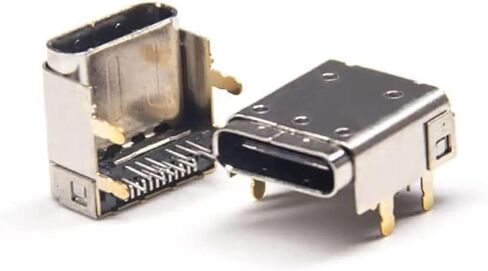USB Type C Right Angle 24 Pin Connector Through Hole in Saudi Arabia
