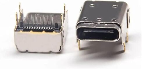 USB Type C Right Angle 24 Pin Connector Through Hole in Saudi Arabia