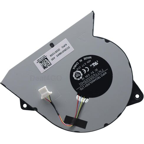 Deal4GO System CPU Cooling Fan 9HW12 RFF51 P85J6 Replacement for Dell Inspiron 5645 5640 3511 3510 3520 3525 3530 3535 3515 Vostro 3510 3520 in Saudi Arabia