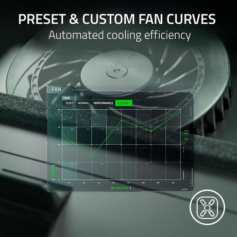 Razer Laptop Cooling Pad Adaptive Smart, Intelligent Fan Control in Saudi Arabia