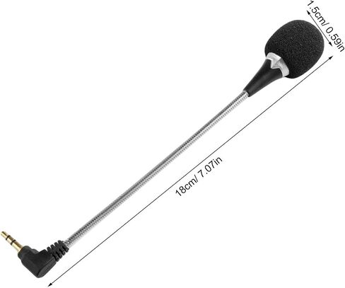 2pcs Mini Condenser Microphone with 3.5mm Jack and Metal in Saudi Arabia