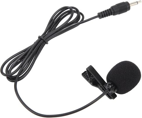 Lavalier Microphone Compact Lapel Microphone with Noise Cancelling for Laptop Recording in Saudi Arabia