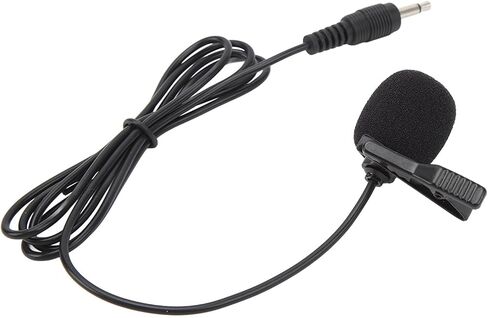 Lavalier Microphone Compact Lapel Microphone with Noise Cancelling for Laptop Recording in Saudi Arabia