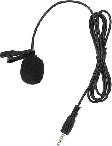 Lavalier Microphone Compact Lapel Microphone with Noise Cancelling for Laptop Recording in Saudi Arabia