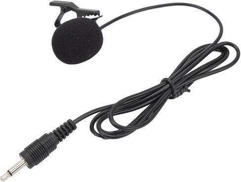 Lavalier Microphone Compact Lapel Microphone with Noise Cancelling for Laptop Recording in Saudi Arabia
