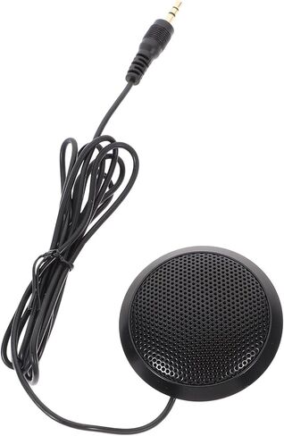 Omnidirectional Desk Microphone for Computer, Portable Compact Plastic in Saudi Arabia