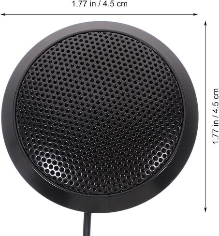 Omnidirectional Desk Microphone for Computer, Portable Compact Plastic in Saudi Arabia