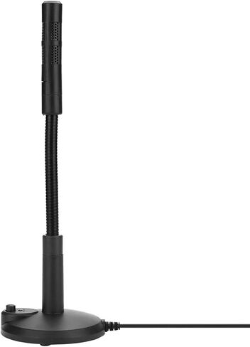 USB Microphone for Computer, Clear Sound Recording Support, Desktop Microphone, Plug & Play for Online Chat in Saudi Arabia