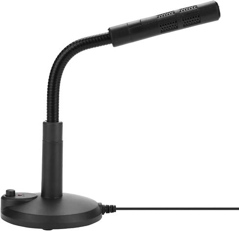 USB Microphone for Computer, Clear Sound Recording Support, Desktop Microphone, Plug & Play for Online Chat in Saudi Arabia