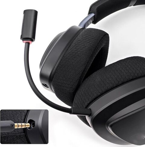 Gaming Headset Microphone Replacement with Clear Sound and Noise Reduction for ROG II Wireless Headset 3.5MM Microphone in Saudi Arabia