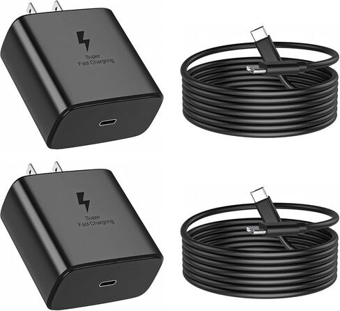 Super Fast Charger USB C, 2Pack 45W Compatible with Samsung S26 in Saudi Arabia