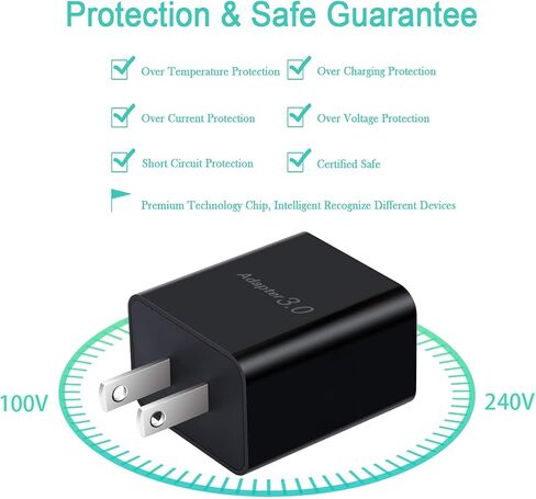 Fast Charger for Verizon Jetpack MiFi 8800L 7730L Wireless WiFi 4G LTE Mobile Hotspot USB AC Wall Charger Power Adapter Supply Quick Charging Cable Cord - UL Listed in Saudi Arabia