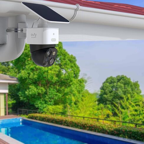 Tonton Security Pole Mount Compatible with Eufy SoloCam S340/E30/E42 & 4G LTE Cam S330 – Adjustable No-Drill Outdoor Camera Mount with 3 Stainless Steel Clamps (10CM / 15CM / 20CM Diameter) in Saudi Arabia