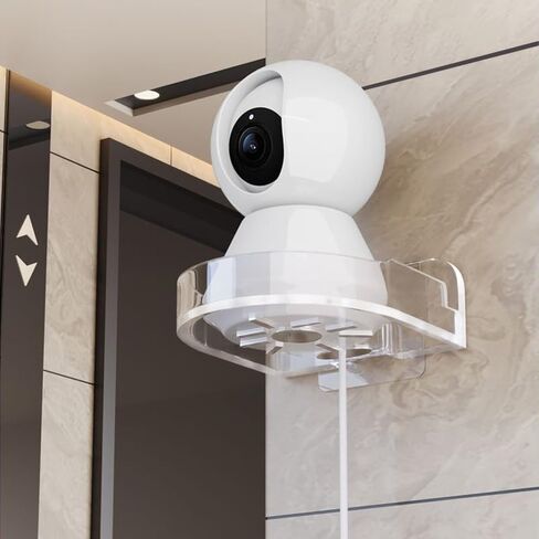 Adjustable Heavy Duty Camera Mount, Wall Mount No Drilling, ABS Material, Stable for Indoor and Outdoor Use, Easy to Install in Saudi Arabia