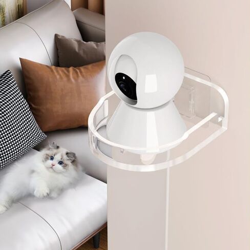 Adjustable Heavy Duty Camera Mount, Wall Mount No Drilling, ABS Material, Stable for Indoor and Outdoor Use, Easy to Install in Saudi Arabia