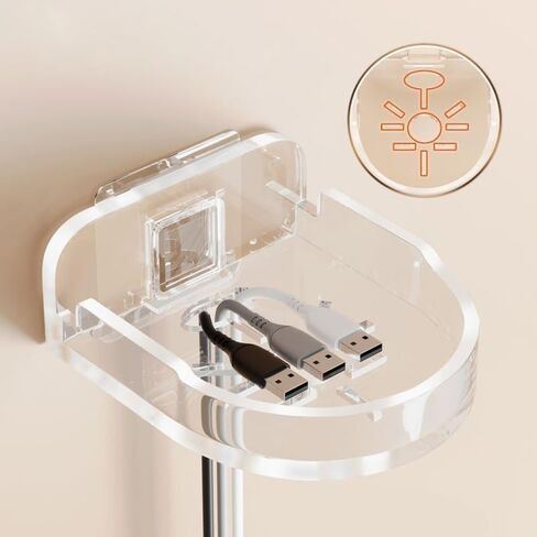Adjustable Heavy Duty Camera Mount, Wall Mount No Drilling, ABS Material, Stable for Indoor and Outdoor Use, Easy to Install in Saudi Arabia