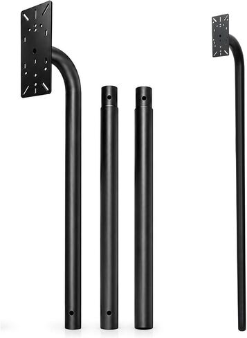 66" Aluminum Keypad Mount Post, Universal Gate Access Control Stand in Saudi Arabia