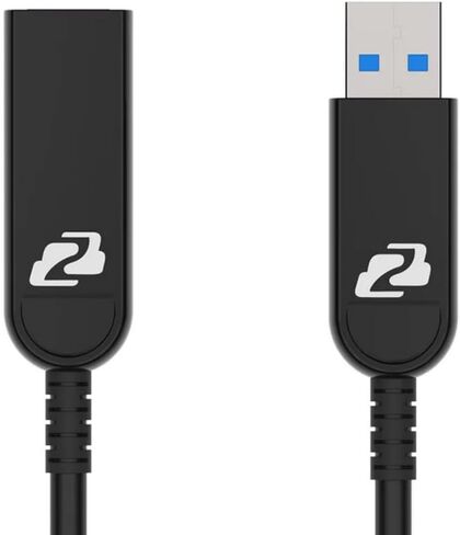 BZBGEAR USB 3.0 AM/AF Active Optical Extension Cable - 40m/132ft - BG-CAB-U3A40 in Saudi Arabia