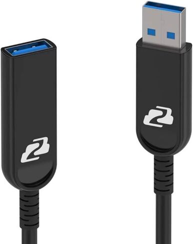 BZBGEAR USB 3.0 AM/AF Active Optical Extension Cable - 40m/132ft - BG-CAB-U3A40 in Saudi Arabia