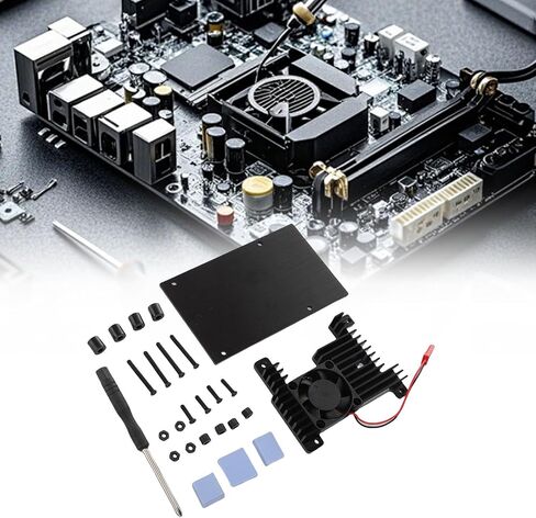 Alloy Pi 3B Development Board Case with Effective Cooling Fan for Optimal Performance in Saudi Arabia