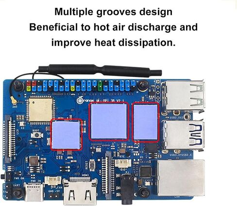Alloy Pi 3B Development Board Case with Effective Cooling Fan for Optimal Performance in Saudi Arabia