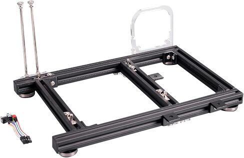 Heavy Duty Aluminum Alloy Computer Case Chassis for ITX, Lightweight and Durable Construction for Easy Assembly, Excellent Heat Dissipation Performance (Black) in Saudi Arabia