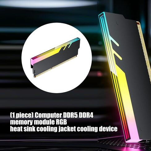 ARGB RAMs Heatsink Heat Spreader for DDR5 DDR4 DDR3 DDR2 in Saudi Arabia