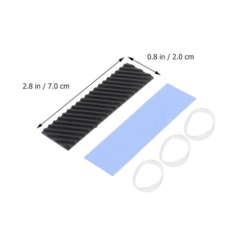 M. 2 2280 SSD Heatsink Copper Graphene Cooling Fin Black in Saudi Arabia