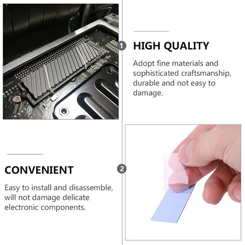 M. 2 2280 SSD Heatsink Copper Graphene Cooling Fin Black in Saudi Arabia