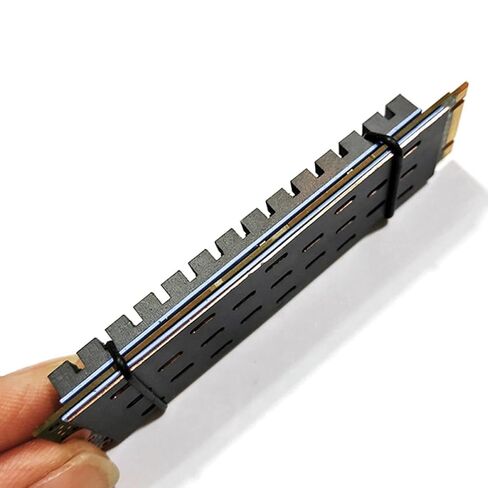 M. 2 2280 SSD Heat Sink Copper Graphene Cooling Fin Black in Saudi Arabia