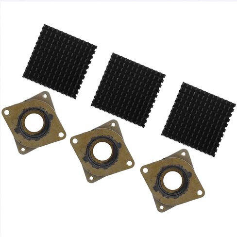 LiebeWH Heat Sink Aluminium Heatsink 3Pcs 40 X 40 X 11mm Aluminum in Saudi Arabia