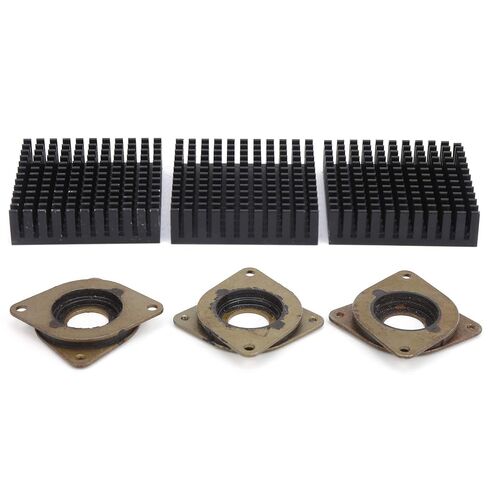 LiebeWH Heat Sink Aluminium Heatsink 3Pcs 40 X 40 X 11mm Aluminum in Saudi Arabia